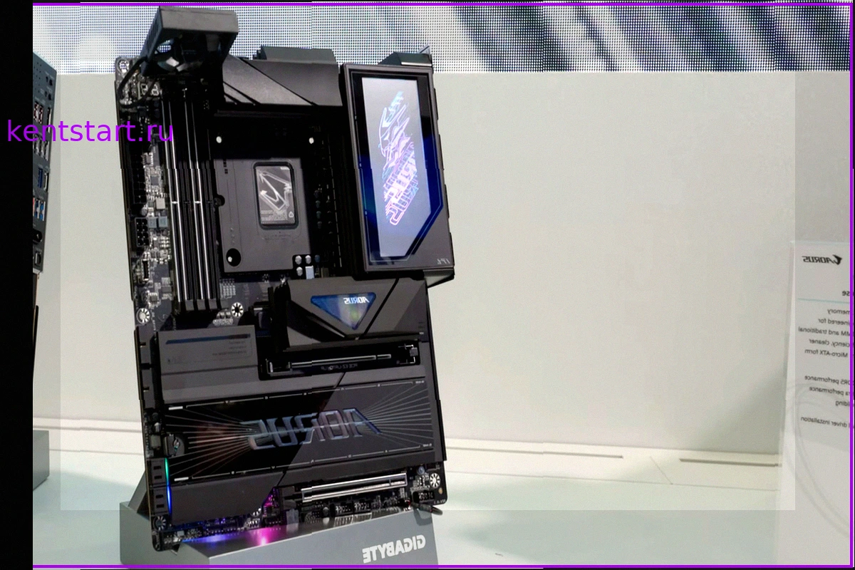 Intel Nova Lake: Загадочная материнская плата Gigabyte на Computex 2026