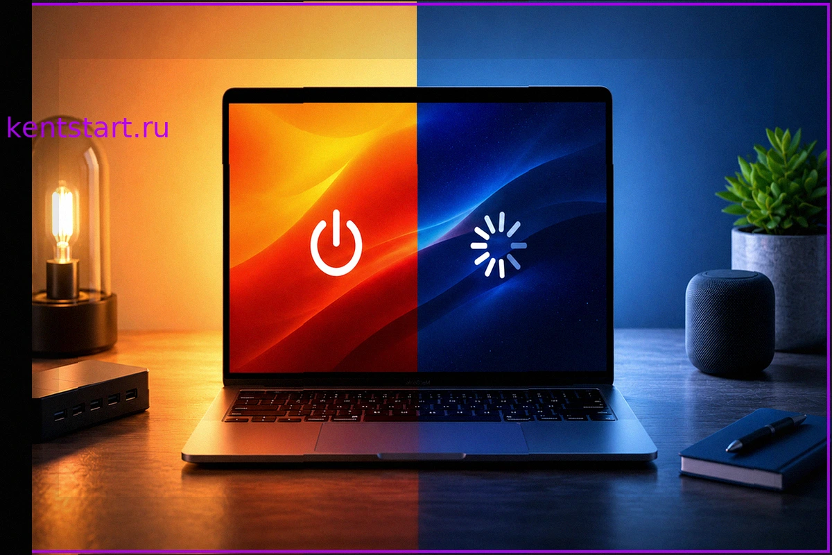 Что лучше: перезагрузить Mac или выключить и включить его