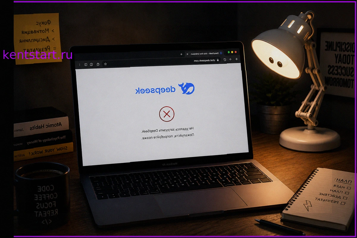 Нейросеть DeepSeek не работала в России: что произошло и как решить проблему