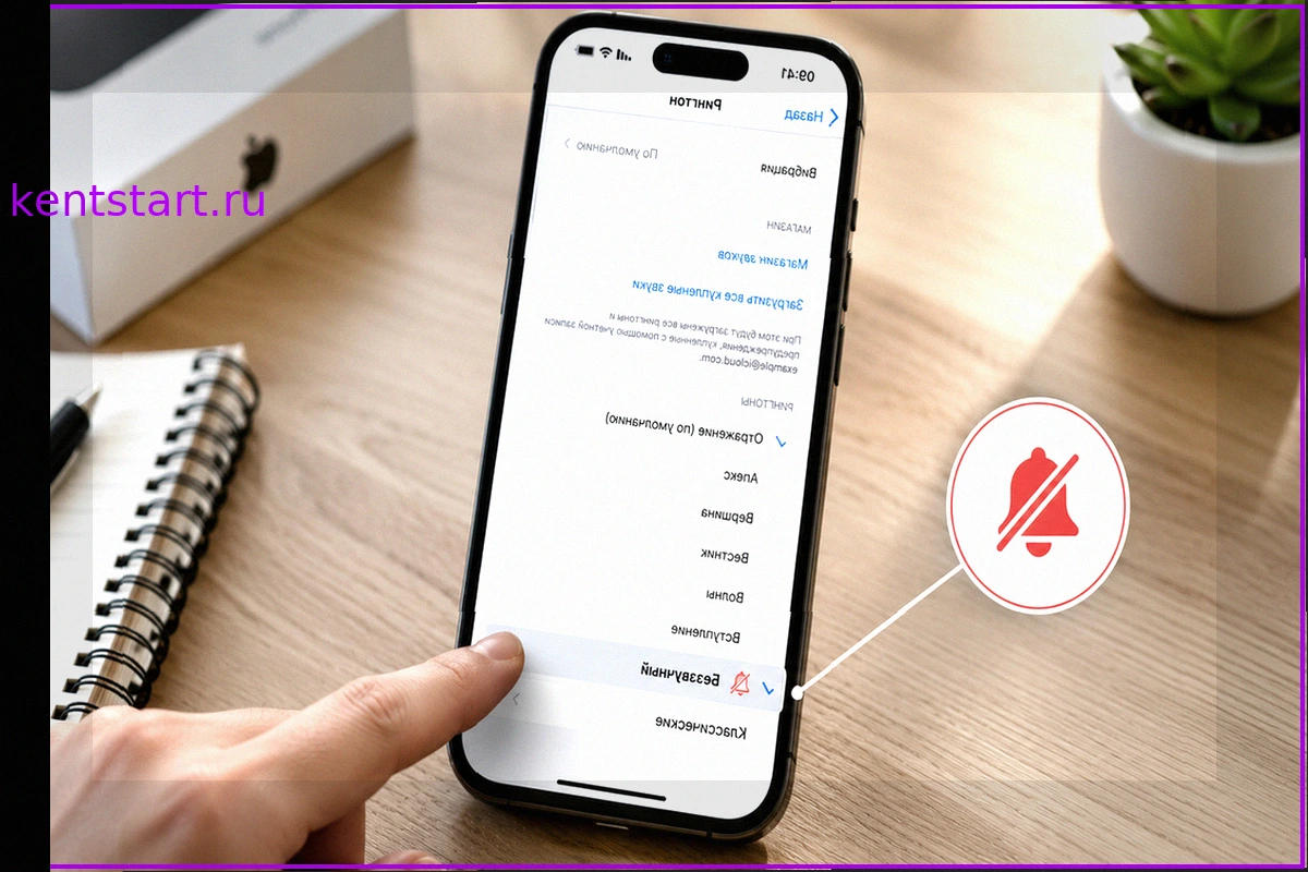 Как установить беззвучный рингтон на iPhone: подробное руководство