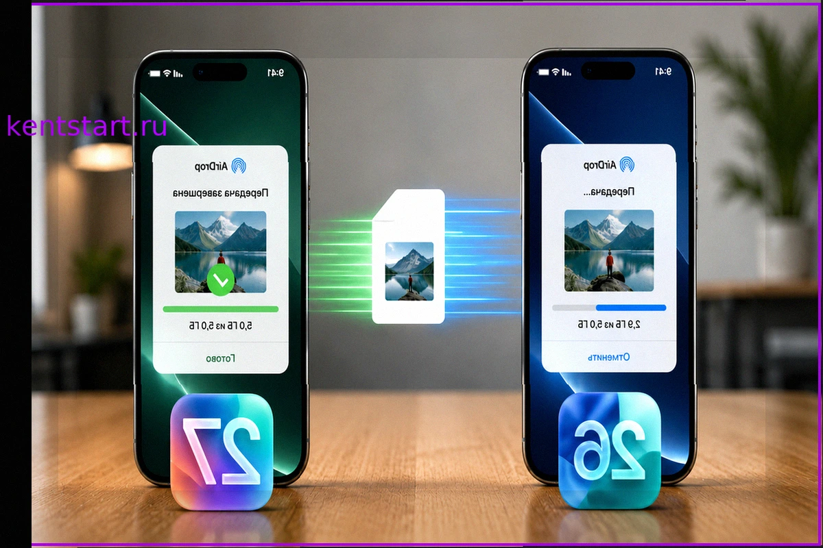 AirDrop в iOS 27: Подробный Тест Скорости Передачи Файлов