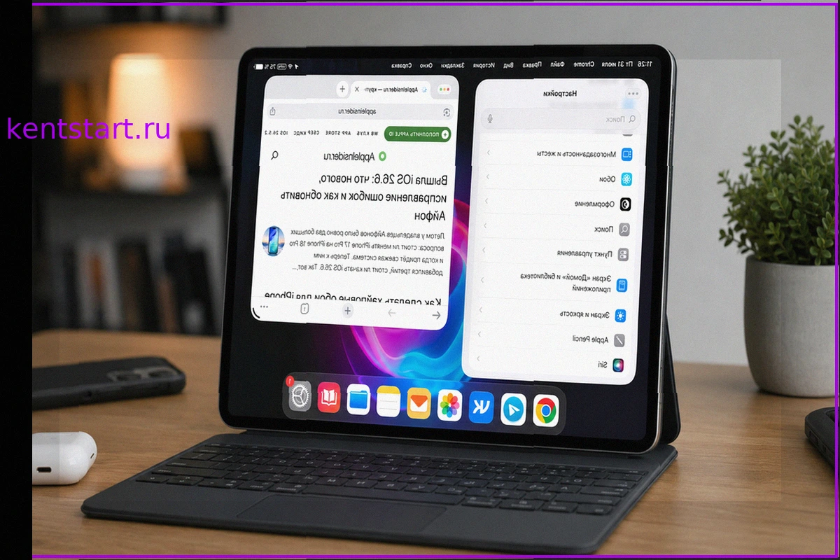Превращаем iPad в Mac: Новая постоянная строка меню в iPadOS 27