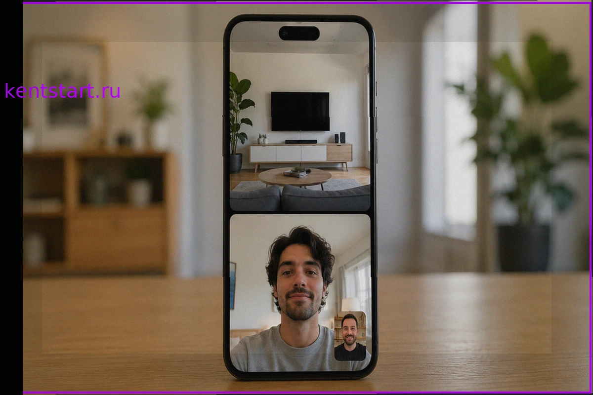Двойная камера в FaceTime на iOS 27: как снимать с фронтальной и основной одновременно